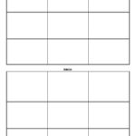 Blank BINGO Cards 3x3 By Madeleine Lifsey Teachers Pay