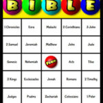 Books Of The Bible Bingo Traditional Version