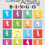 Chair Activity Bingo Elderly Activities Occupational