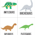 Dinosaur Bingo Cards The Okie Home