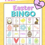 Easter Bingo In 2020 With Images Easter Bingo Easter