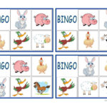 FARM ANIMALS BINGO English ESL Worksheets For Distance