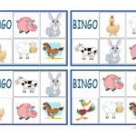 FARM ANIMALS BINGO English ESL Worksheets For Distance