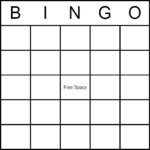 Free Blank Printable Bingo Cards