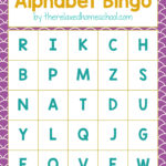 Free Printable Alphabet Letters Bingo Game Download Here