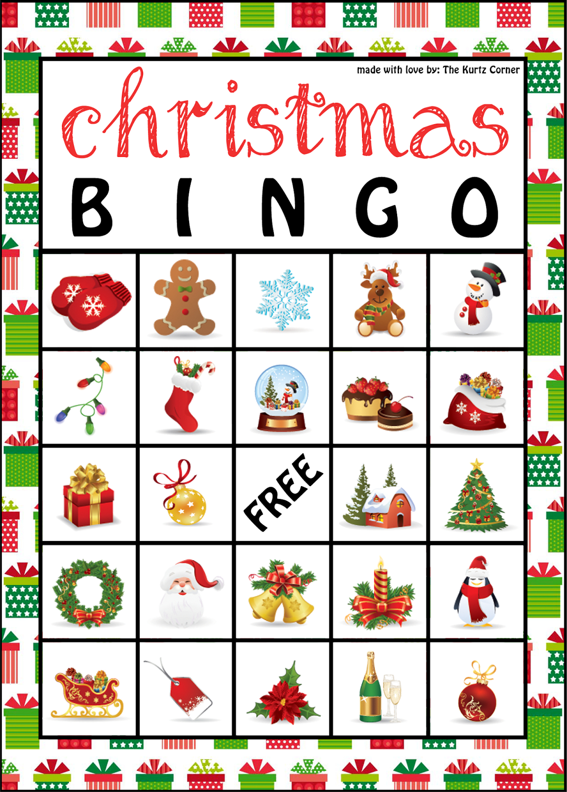 Free Printable Bingo Cards For Large Groups