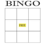 Free Printable Blank Bingo Cards Template Blank Bingo