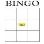 Free Printable Blank Bingo Cards Template Blank Bingo