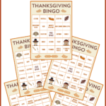 Free Printable Thanksgiving Bingo Cards Catch My Party