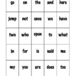 High Frequency Word Bingo By The Curious Catfish TpT