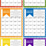 Math Bingo Printable For Kids Free Live Craft Eat