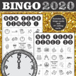 New Year s Bingo 2020 Printable Bingo Cards