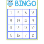 Number Bingo 1 20 By Miss Cronin s Classroom Teachers