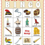 Pirate Bingo Pirate Game By Drag Drop Learning Games TpT