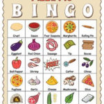 Pizza Activity Pizza BINGO Game Bingo Bingo Games