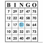 Printable Bingo Numbers 1 75 Template For Use Printabler