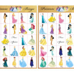 Printable Disney Princess Bingo Cards Printable Bingo Cards