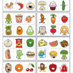 Printable Food Bingo Cards Printable Bingo Cards