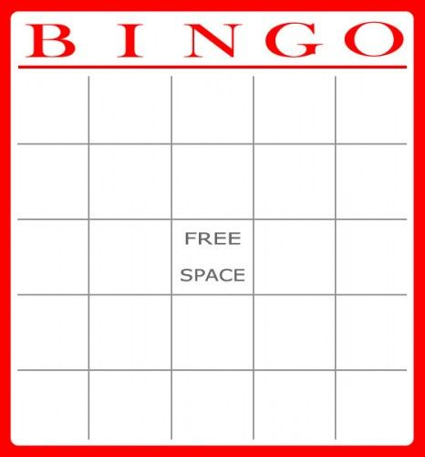 Printable templates Printable Bingo Cards Bingo Cards 