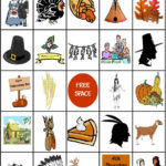 Printable Thanksgiving Bingo Game PDF File 28 Boards