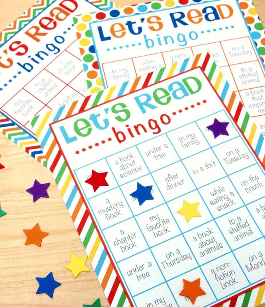 Reading Bingo With Free Printable