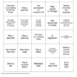 Recovery Bingo Cards To Download Print And Customize