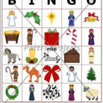 Religious Christmas Bingo Game Digital Download 20 Cards