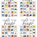 Road Trip Bingo Family Road Trip Printables Road Trip