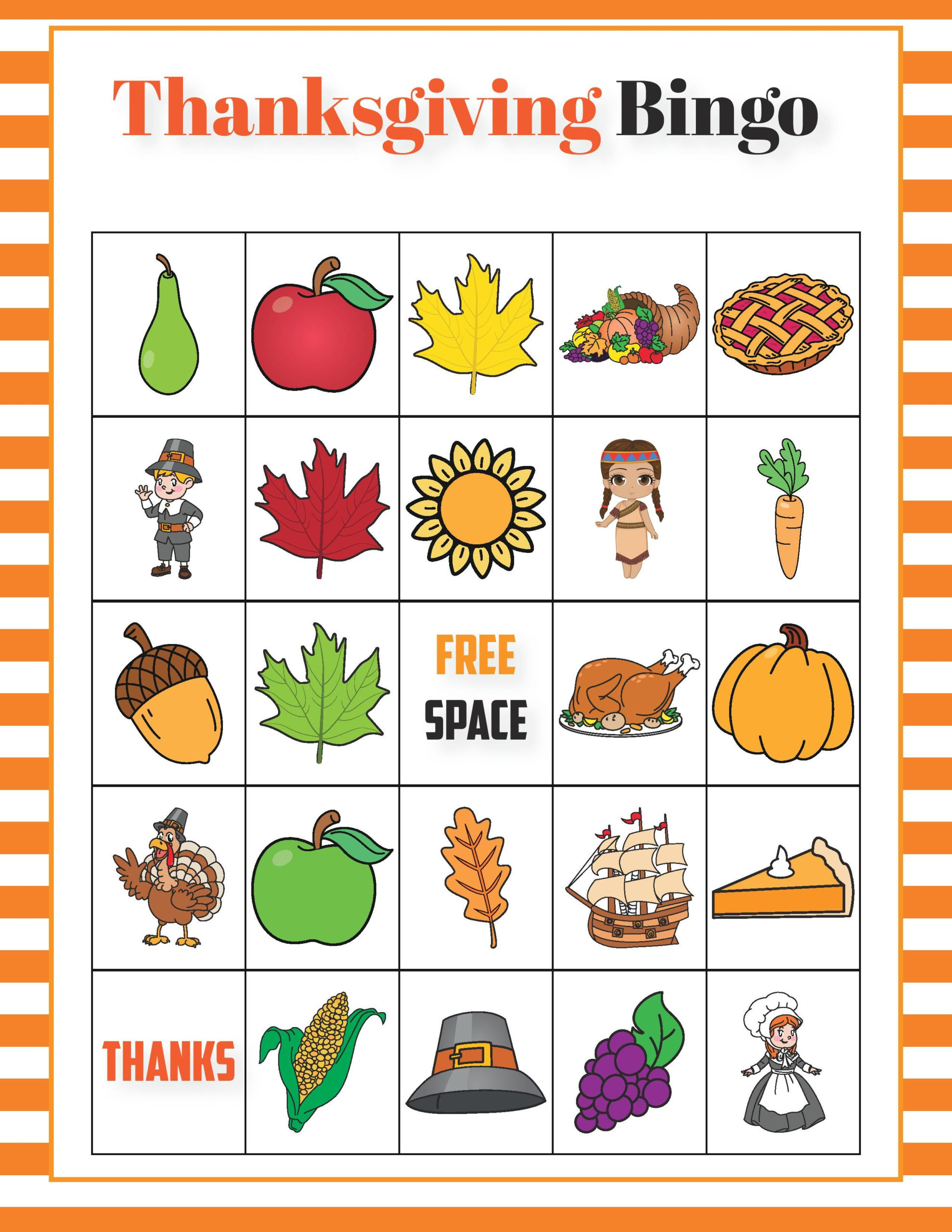 Thanksgiving Bingo Thanksgiving Bingo Thanksgiving 