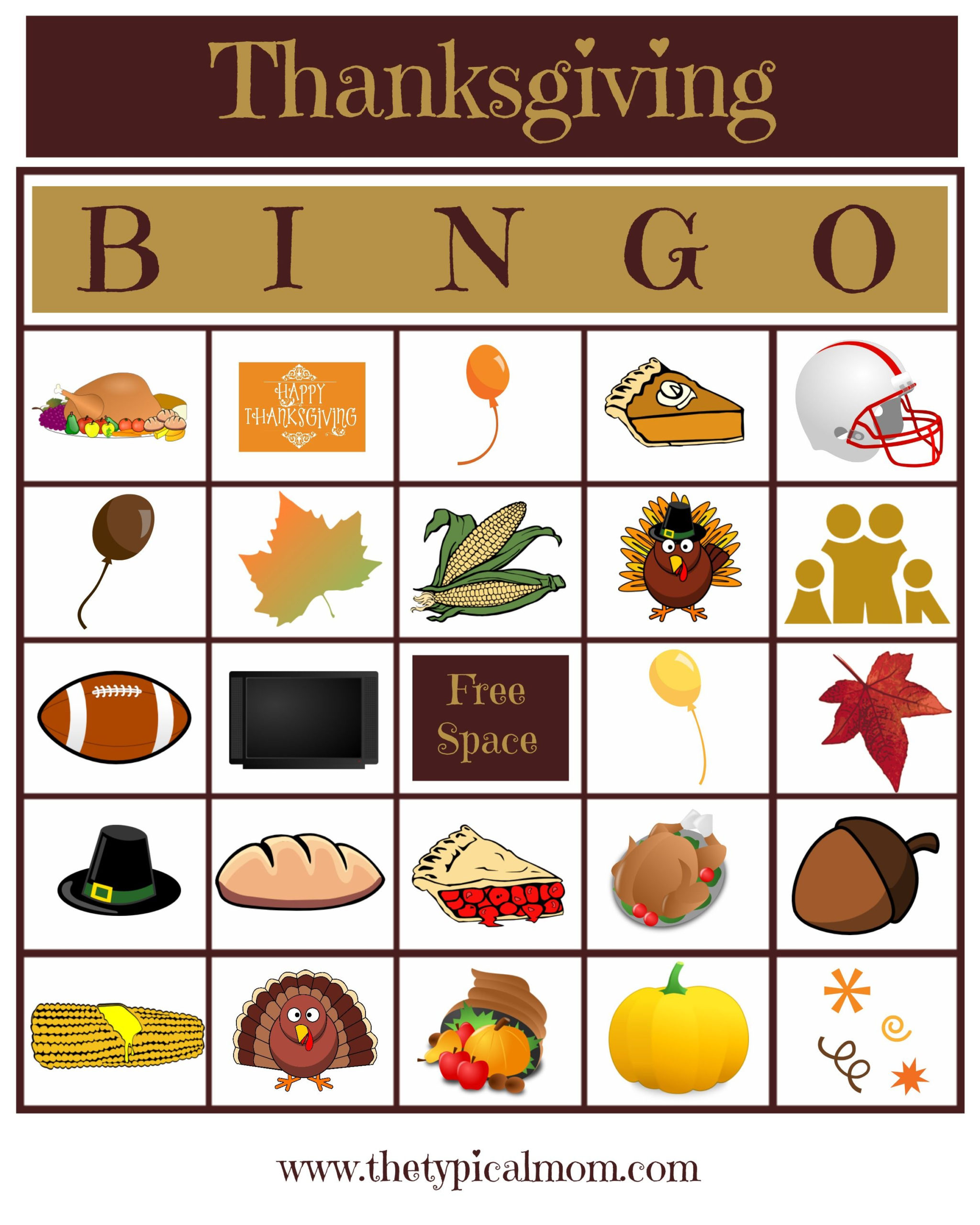 Thanksgiving Bingo Thanksgiving Bingo Thanksgiving 