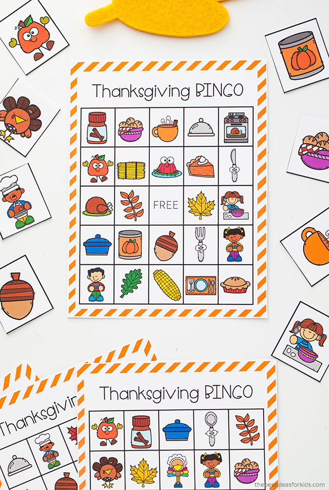 Thanksgiving Bingo The Best Ideas For Kids