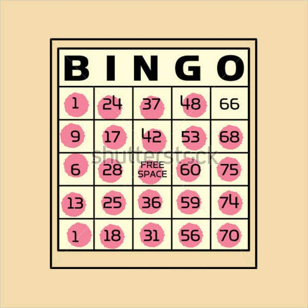 Free Printable Bingo Tickets