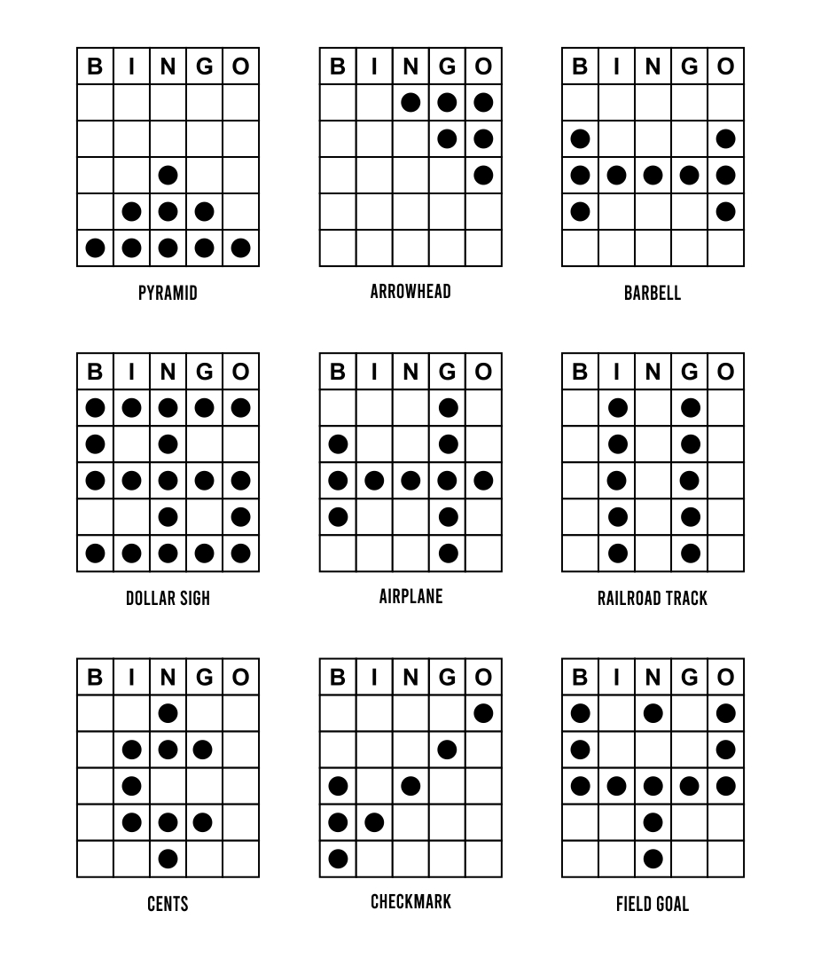 8 Best Free Printable Bingo Game Patterns Printablee