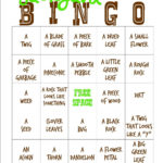 Backyard Campout Bingo Printable