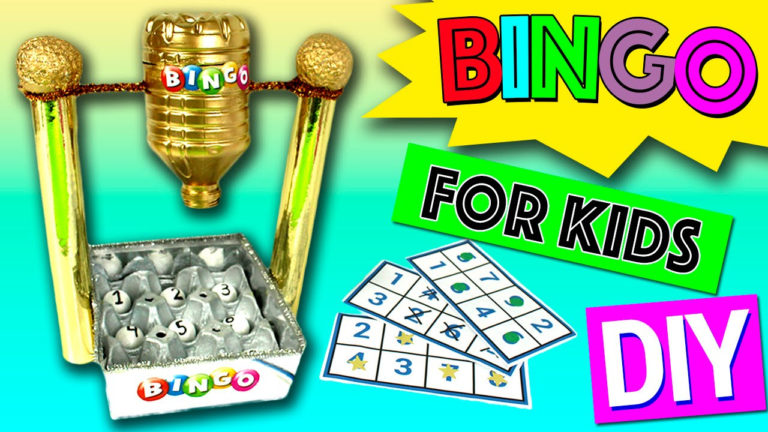 BINGO For Kids DIY Homemade BINGO MACHINE YouTube