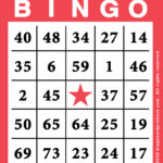 Bingo Print Out BingoCardPrintout