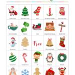 Christmas Bingo Game Printable Christmas Bingo