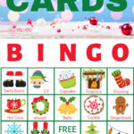 Christmas Bingo Printable Game Cards Perfect Printable