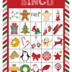 Christmas Bingo Printables Baby Free Printable Posters