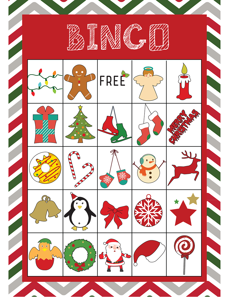 Christmas Bingo Printables Baby Free Printable Posters 