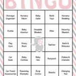 Elephant Baby Shower Baby Bingo Cards Printable