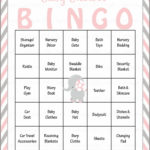 Elephant Baby Shower Baby Bingo Cards Printable