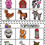 Farm BINGO Farm Animals Preschool Farm Theme Preschool