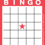 Free Blank Bingo Card Template BingoCardPrintout
