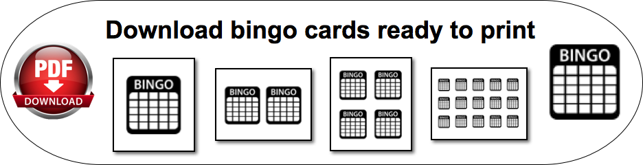 Free Printable Bingo Cards Bingo Card Generator