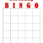 Free Printable Birthday Bingo Cards Bingo Cards