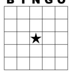Free Printable Blank Bingo Cards Template 4 X 4 Bingo