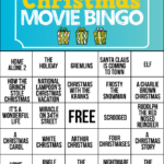Free Printable Holiday Movie Christmas Bingo Cards Play