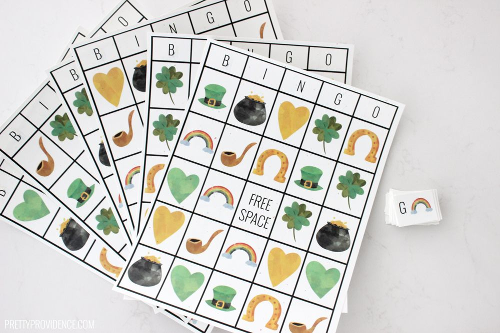 Free Printable St Patricks Day Bingo Sheets And Calling Free Printable St Patricks Day Bingo Sheets And Calling