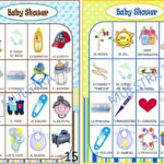 Loteria Baby Shower 80 Cartas Imprimible 120 00 En